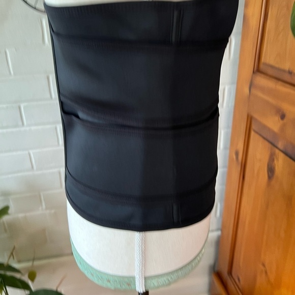 Waist trainer trimmer belt post post partum trainer breathable color black NWOT - Picture 8 of 9